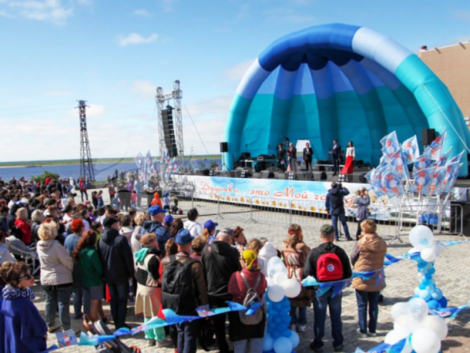 Надувная сцена Ракушка-2