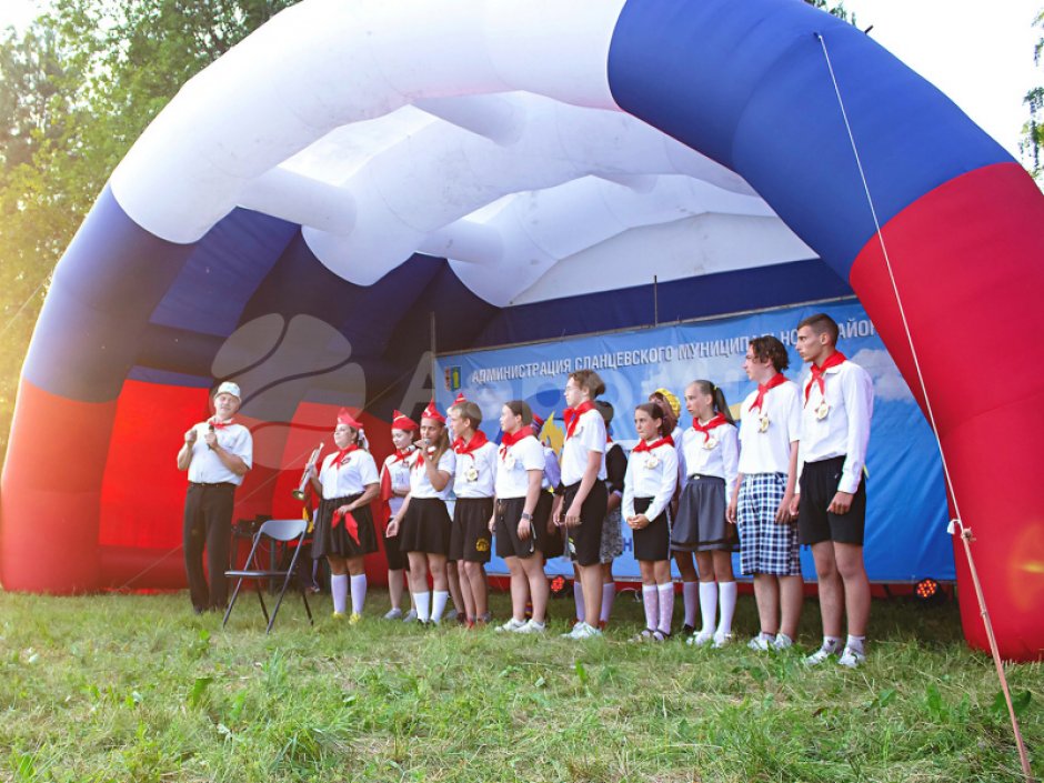 Надувная сцена Арочная-1