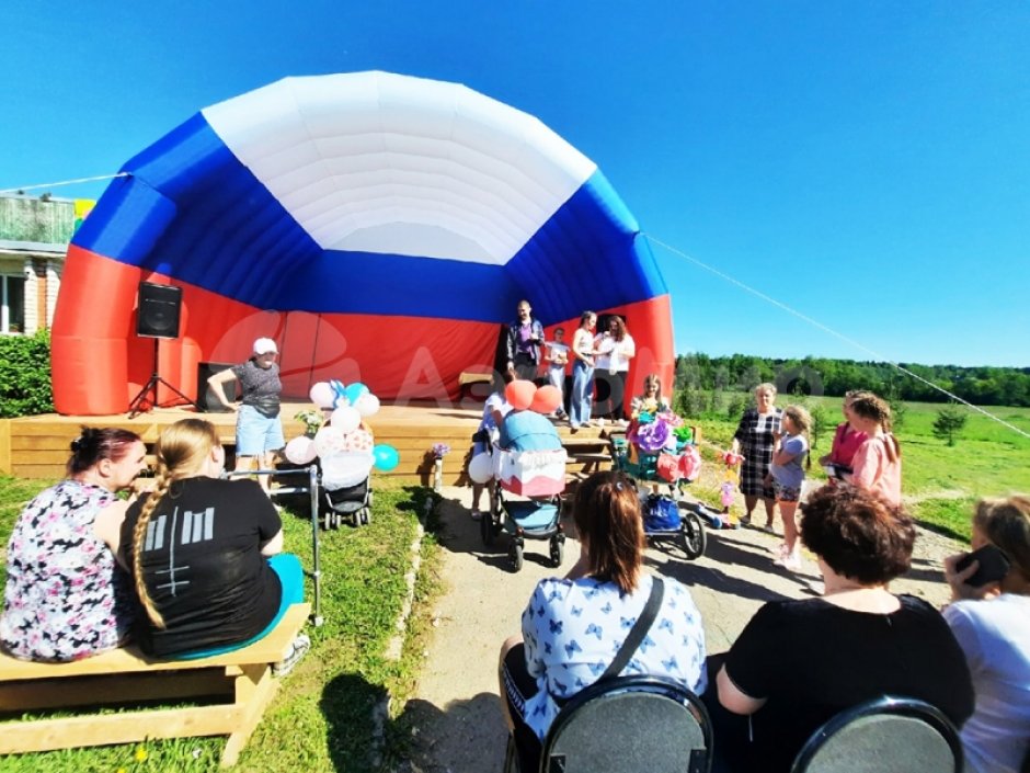 Надувная сцена Арочная-2