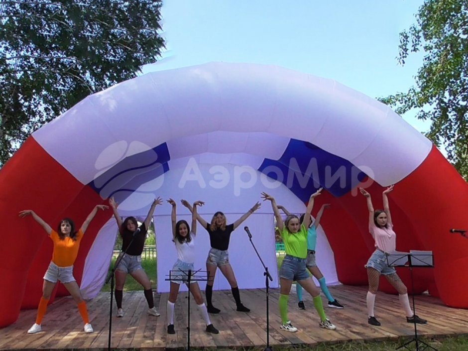 Надувная сцена Арочная-1