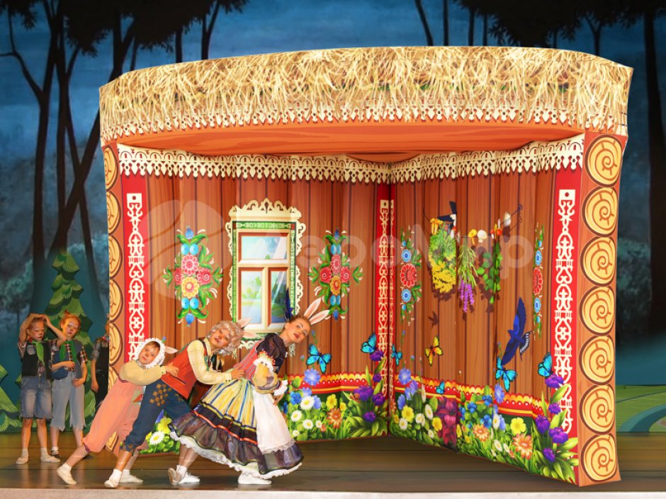 Надувная сцена «Уголок»