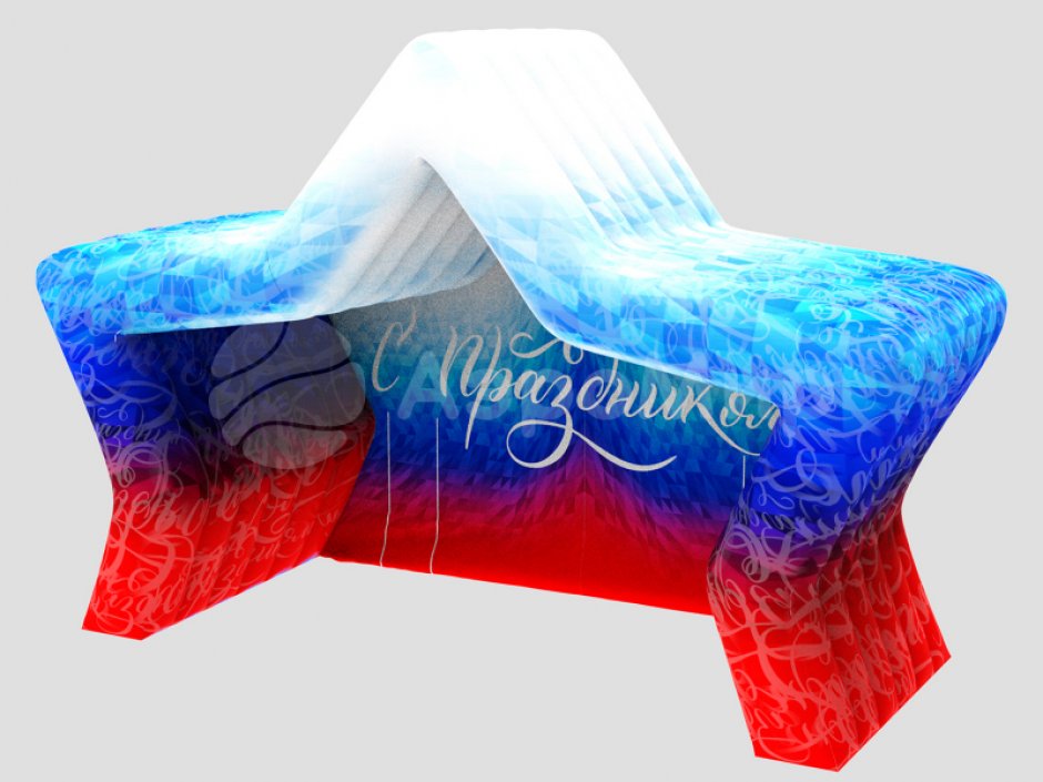 Надувная сцена Звезда
