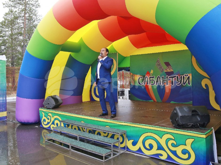 Надувная сцена Арочная-1
