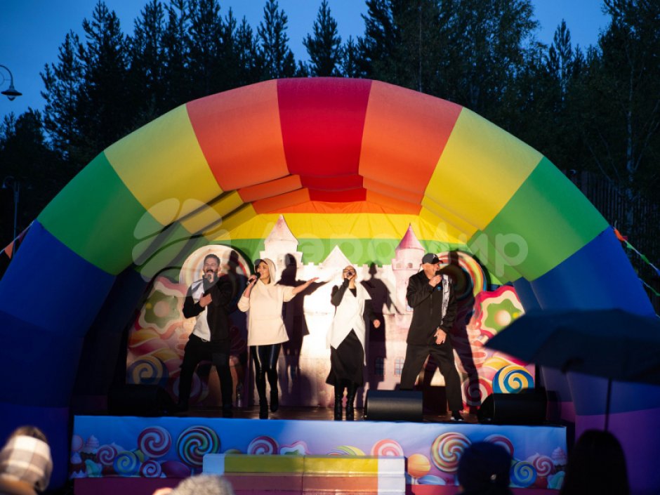 Надувная сцена Арочная-1