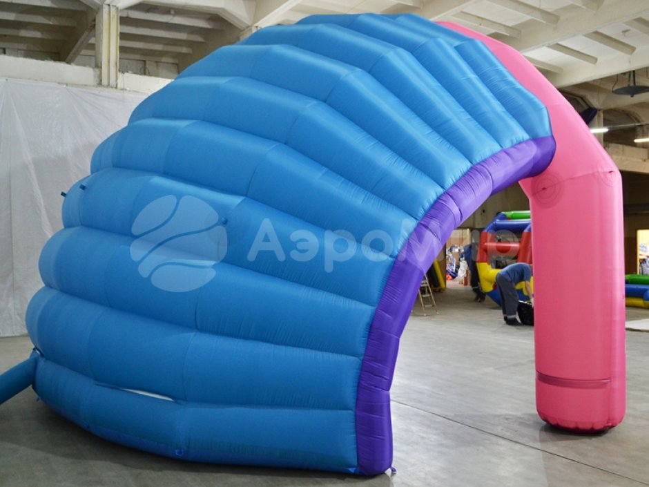 Ракушка-3 — мобильная надувная сцена для творческих площадок