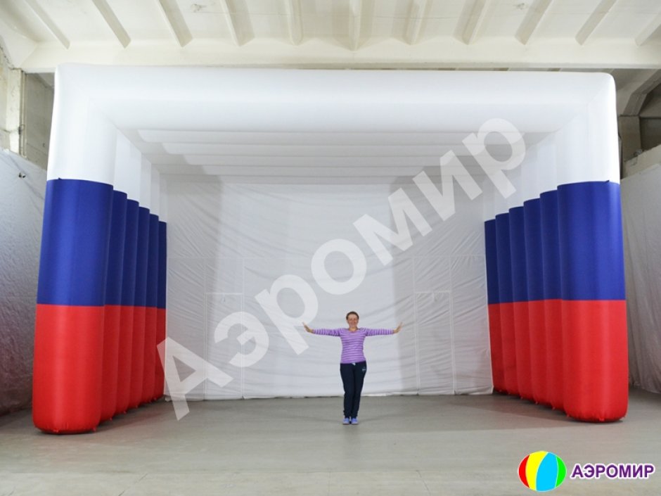 Мобильная сцена — надувная сцена за 15 минут 