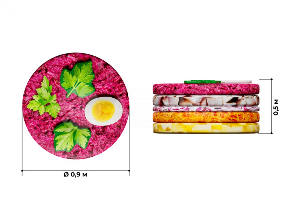 Мягкий игровой набор «Башенка» — игровой реквизит для новогодних праздников