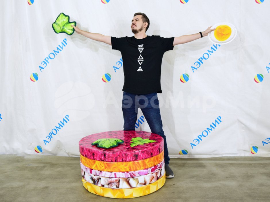 Мягкий игровой набор «Башенка» — игровой реквизит для новогодних праздников