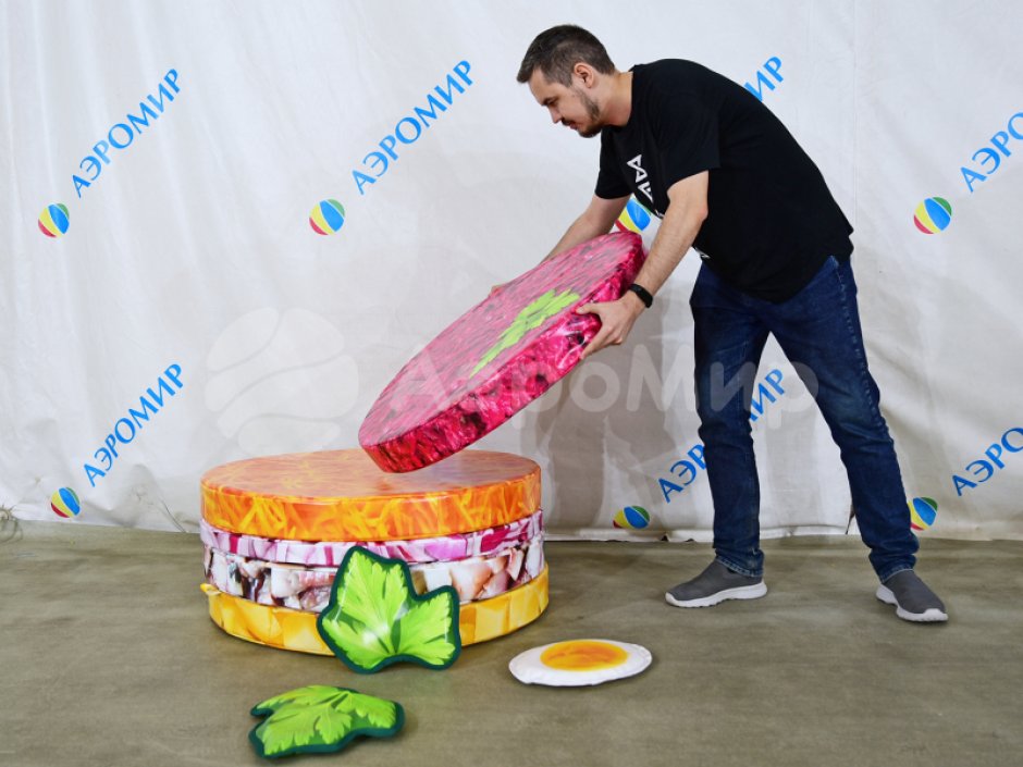 Мягкий игровой набор «Башенка» — игровой реквизит для новогодних праздников