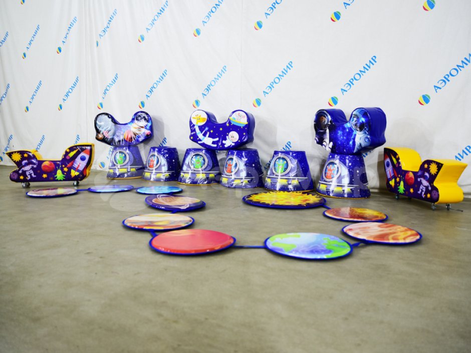 Космокаталка — мягкий модуль для игр