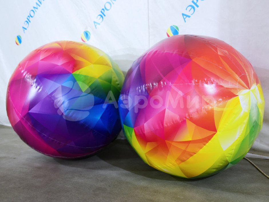 Большой надувной мяч - для спортивных игр и праздников