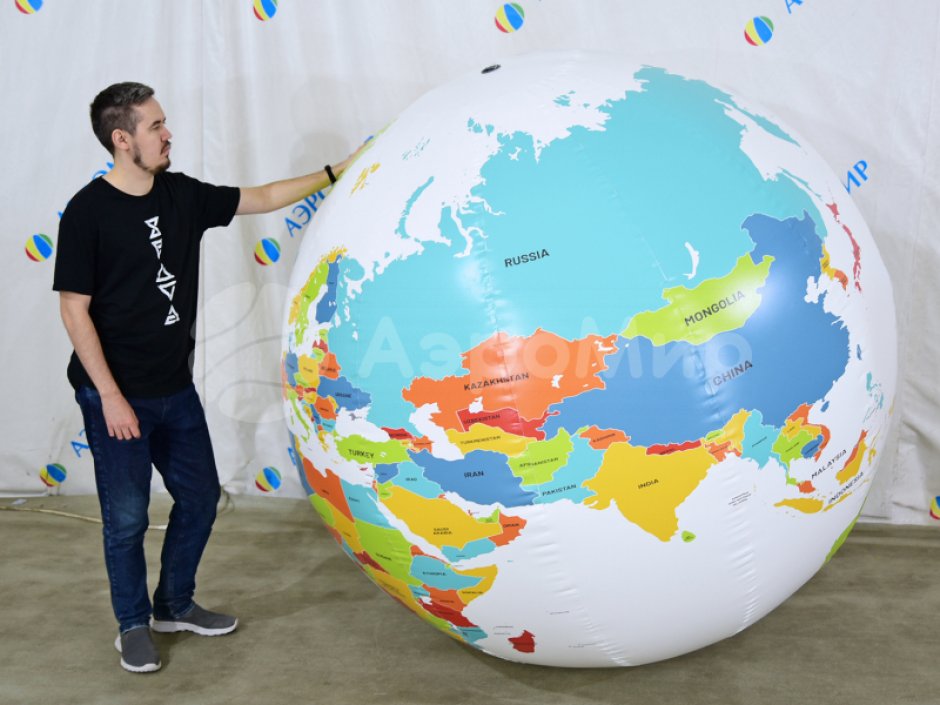 Большой надувной мяч - для спортивных игр и праздников