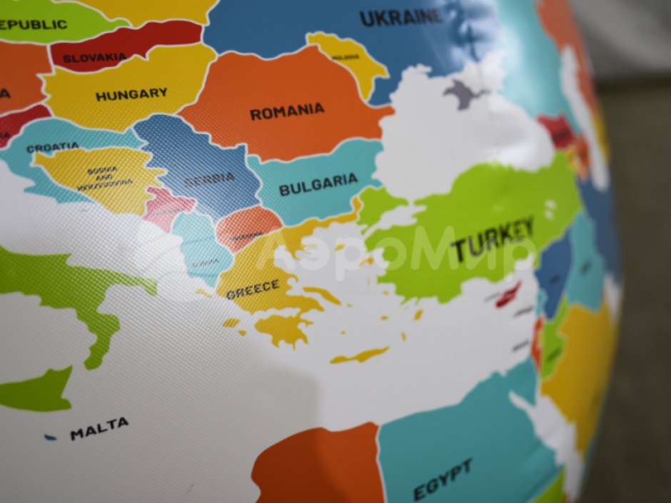 Большой надувной мяч - для спортивных игр и праздников