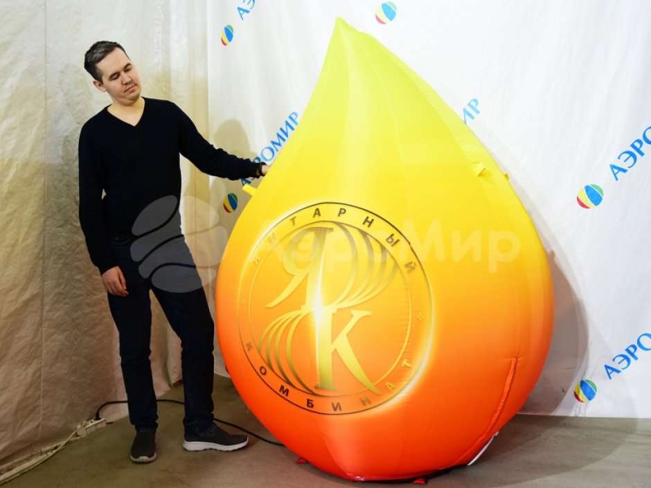 Надувной шар капля для рекламы, выставки или event