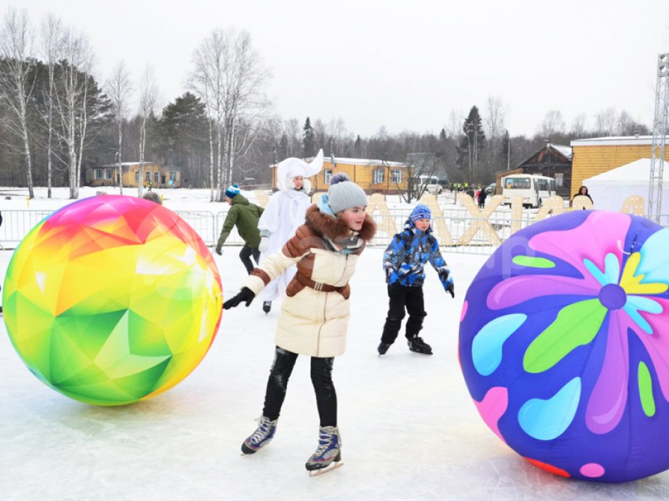 Большой латексный шар для игр, интерактива, рекламы и промо