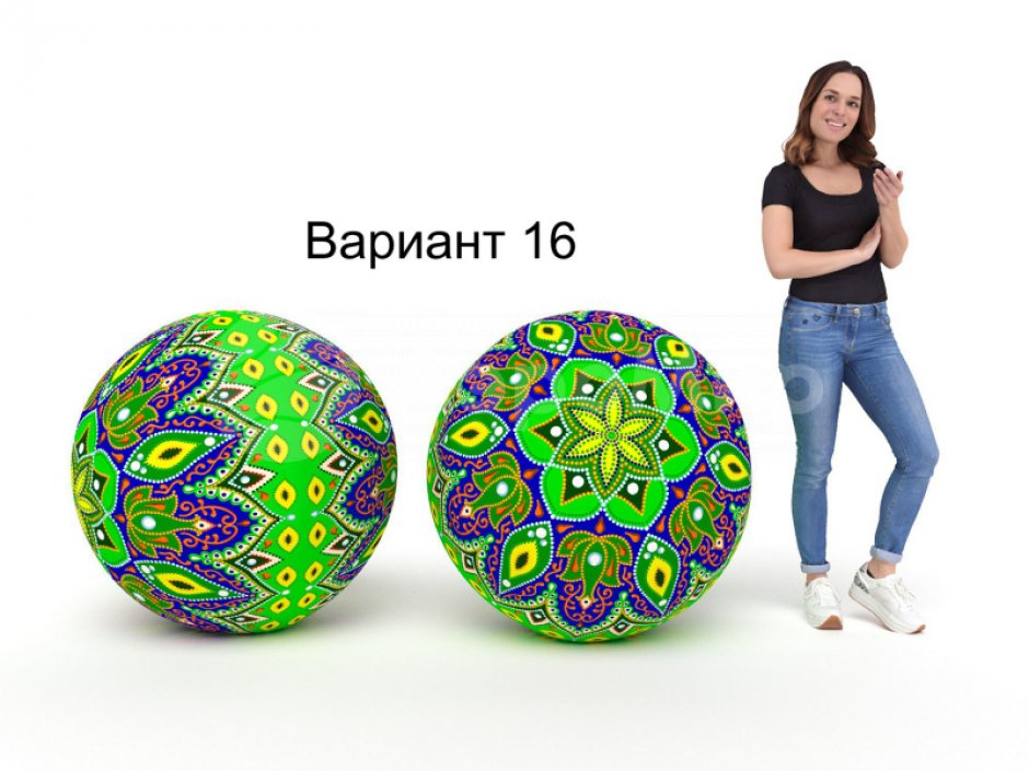 Большой латексный шар для игр, интерактива, рекламы и промо