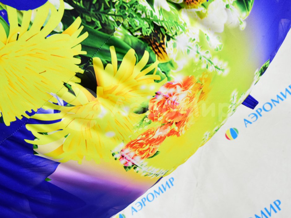 Любимый город — надувное сердце с поздравлением