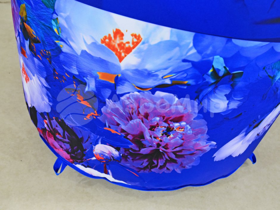 Любимый город — надувное сердце с поздравлением