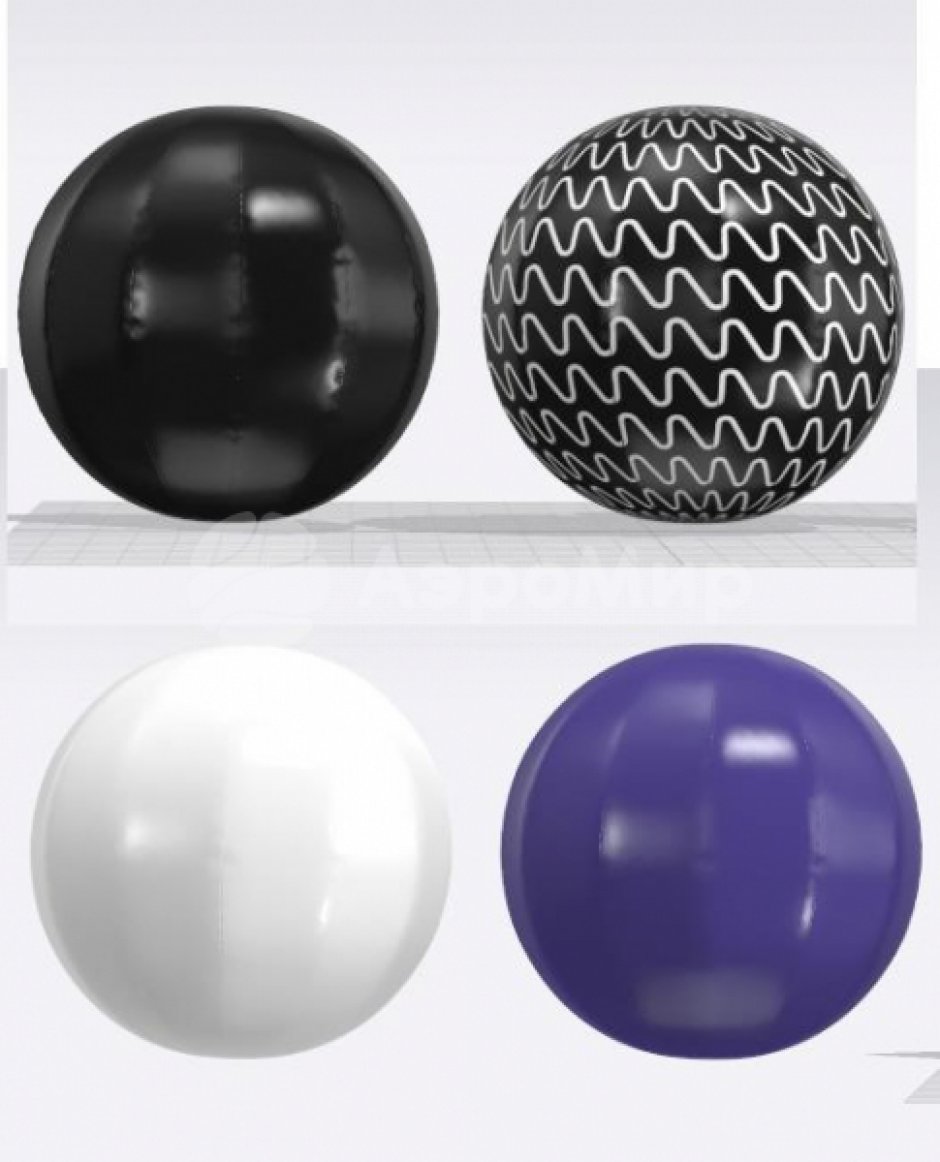 Большой надувной мяч - для спортивных игр и праздников