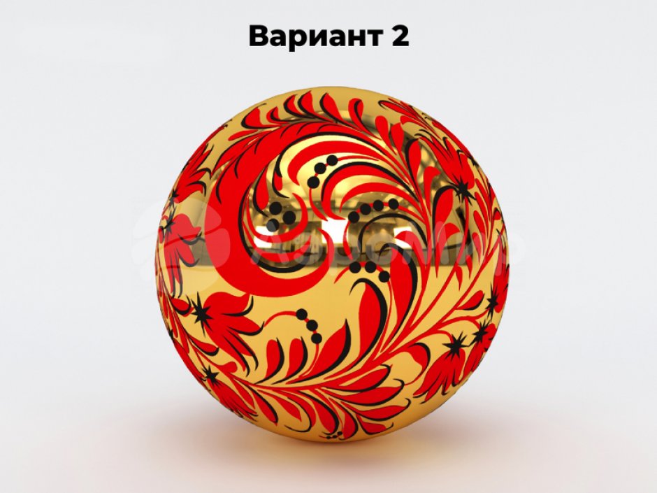 Декоративный зеркальный шар для event-оформления