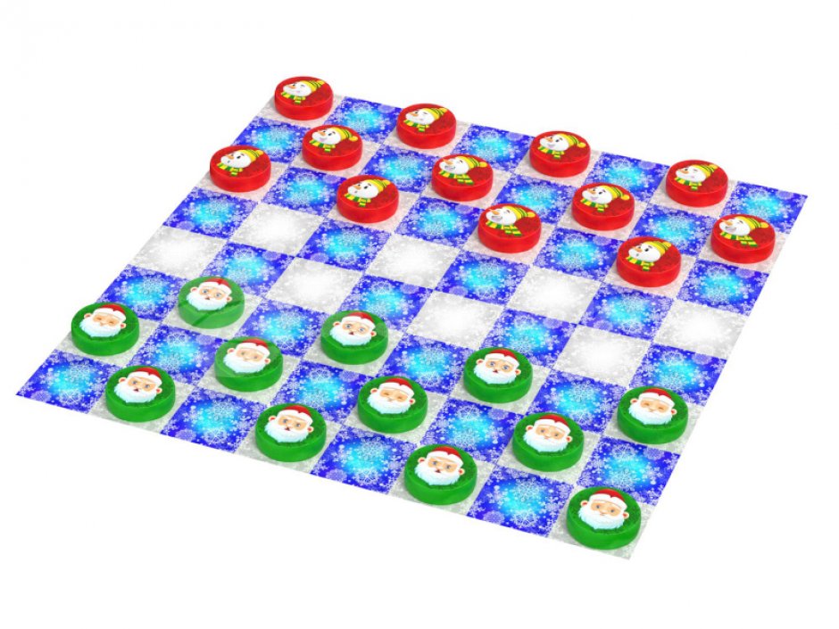 Новогодние шашки