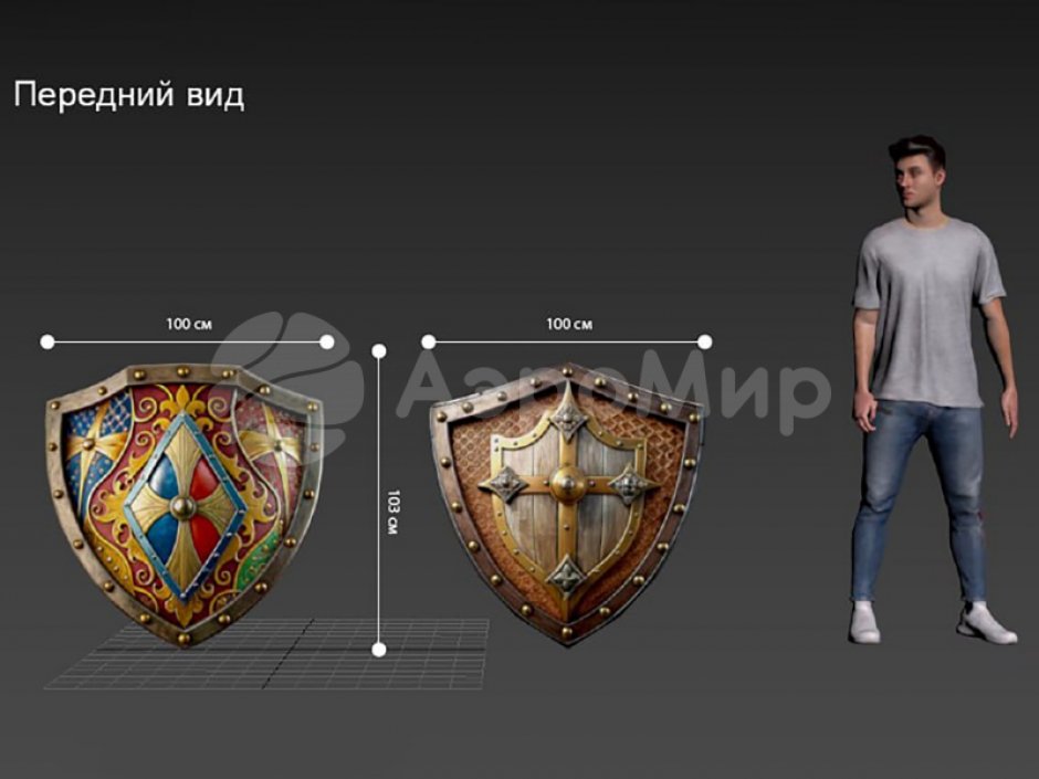 Мягкий щит для улицы и помещений