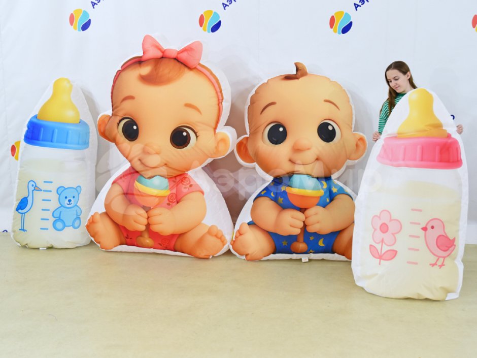 Малыш-подушка — яркий и легкий реквизит для шоу, игры и развлечений