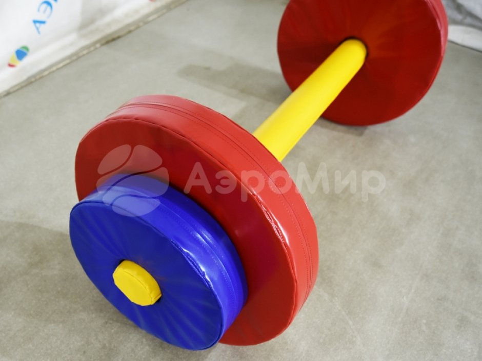 Гигантская штанга для шуточных игр, фотозоны, командных состязаний