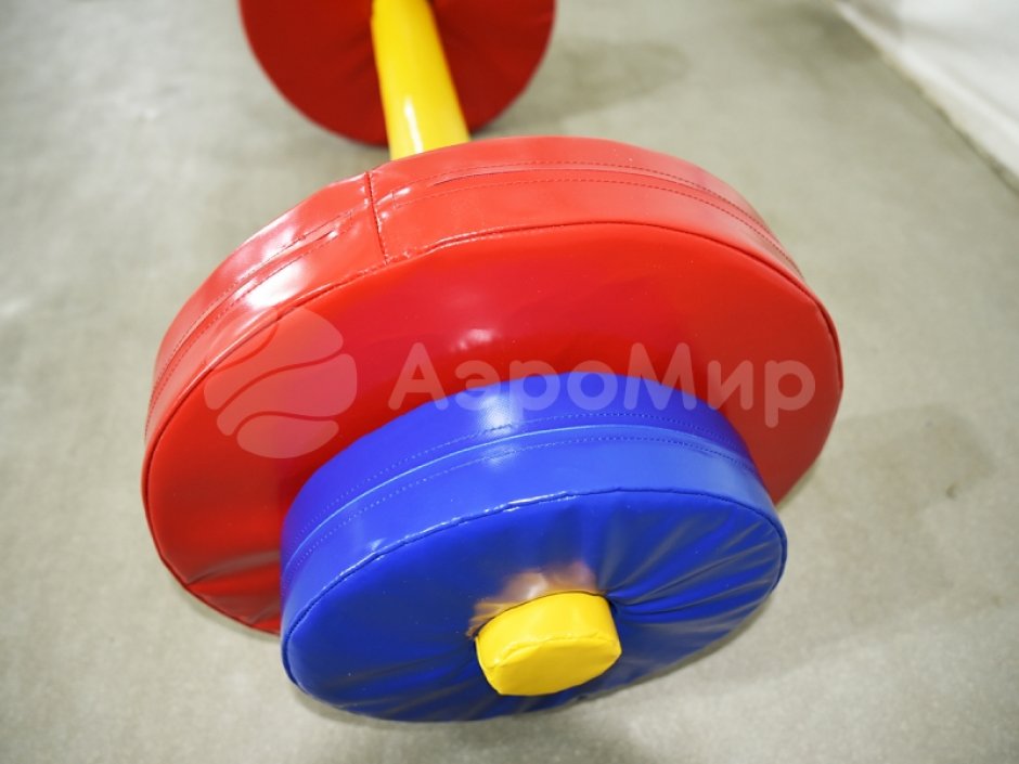 Гигантская штанга для шуточных игр, фотозоны, командных состязаний