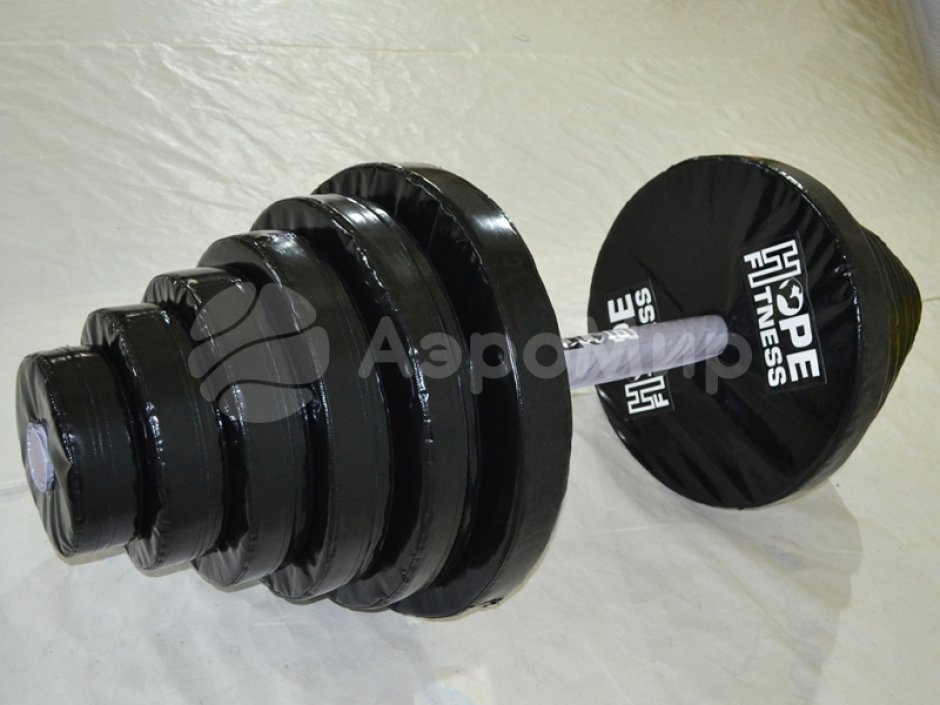 Гигантская штанга для шуточных игр, фотозоны, командных состязаний