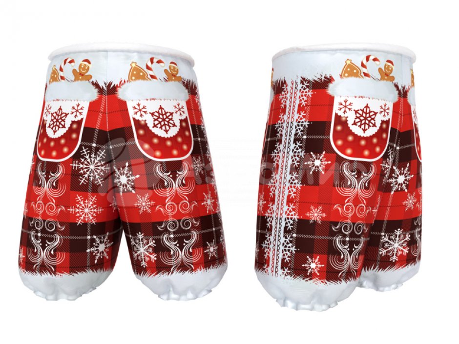 Гигантские штаны-ловуны Деда Мороза