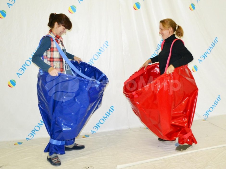 Штаны-ловуны — весёлый командный аттракцион для эстафет, корпоративов и детских праздников