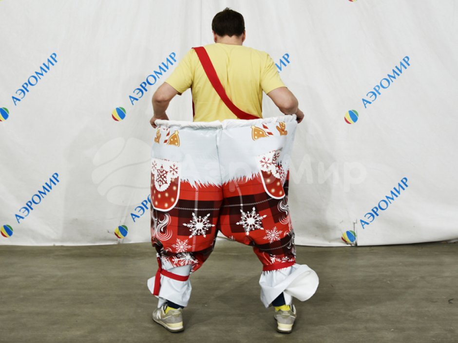Штаны-ловуны — весёлый командный аттракцион для эстафет, корпоративов и детских праздников