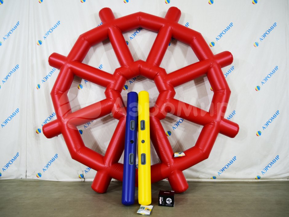 Битва на штурвале — командный аттракцион на силу и ловкость