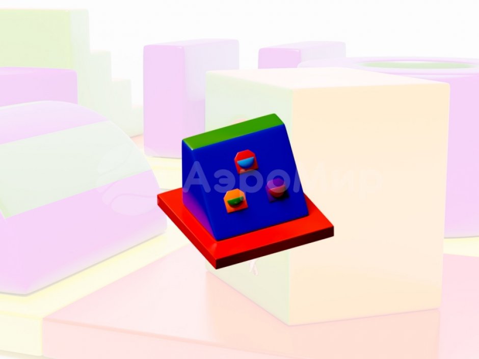 Мягкий игровой модуль Скала - элемент мягкой полосы