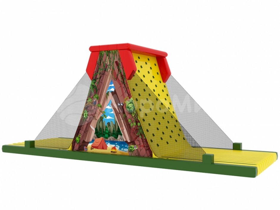 Надувной скалодром