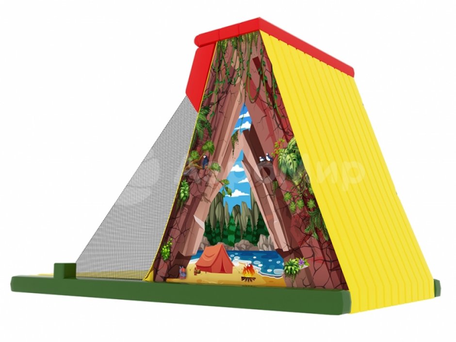 Надувной скалодром