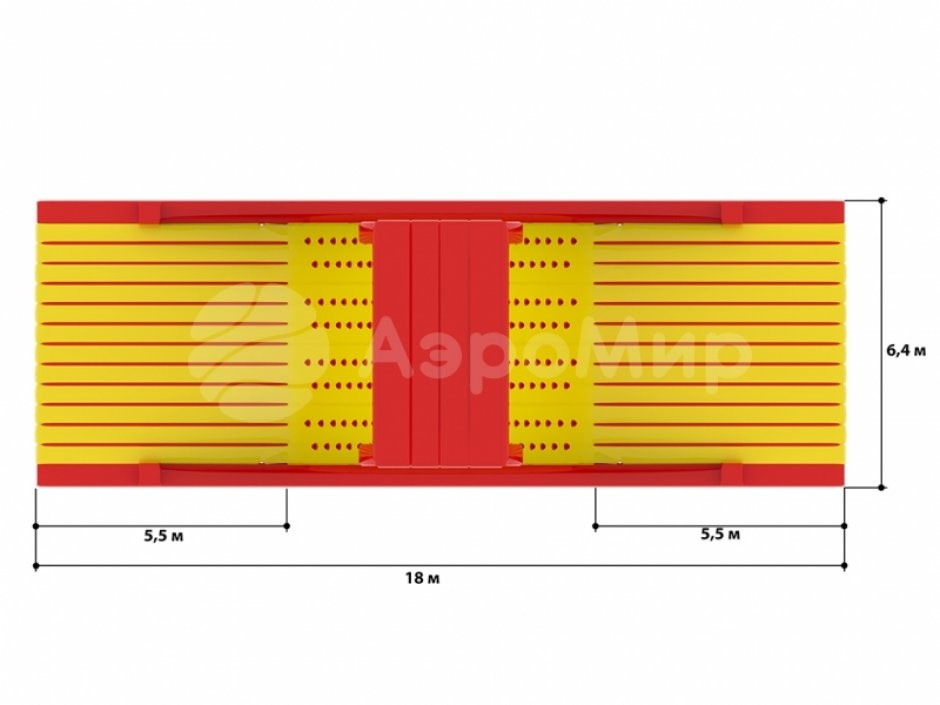 Надувной скалодром
