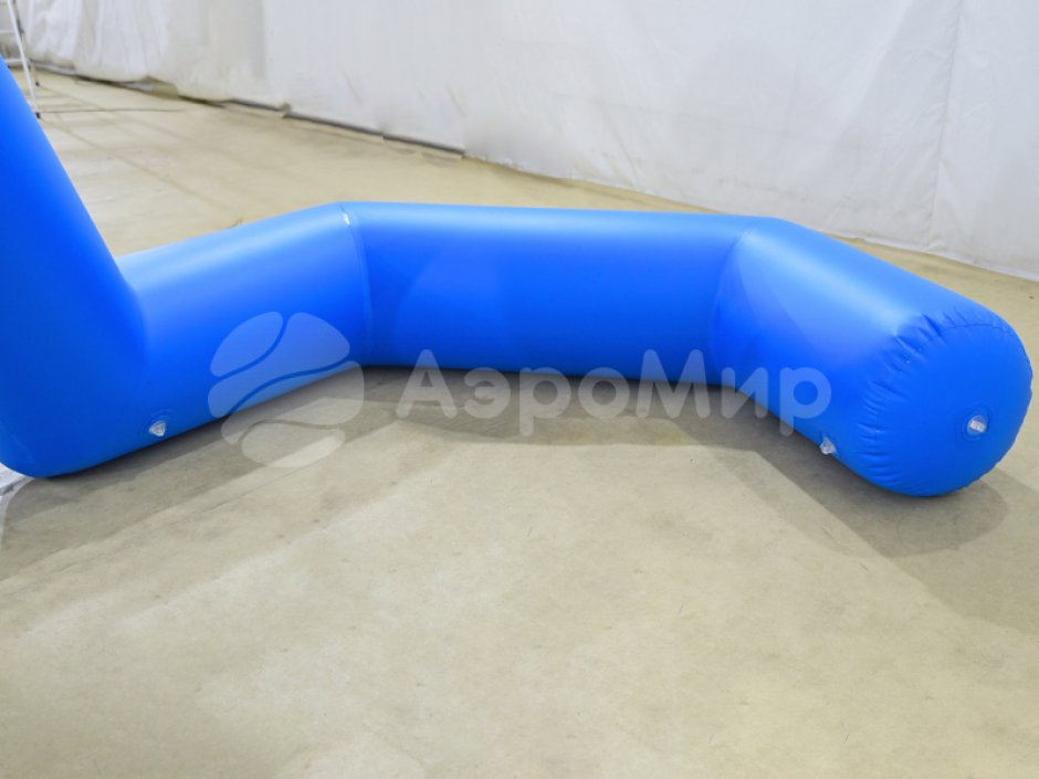 Надувная скамейка для парка
