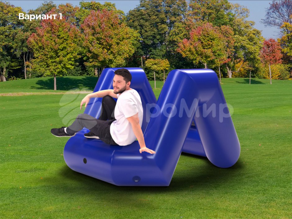 Надувная скамейка Колодец