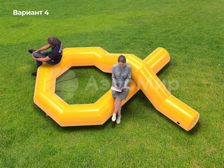 Надувная скамейка Петля