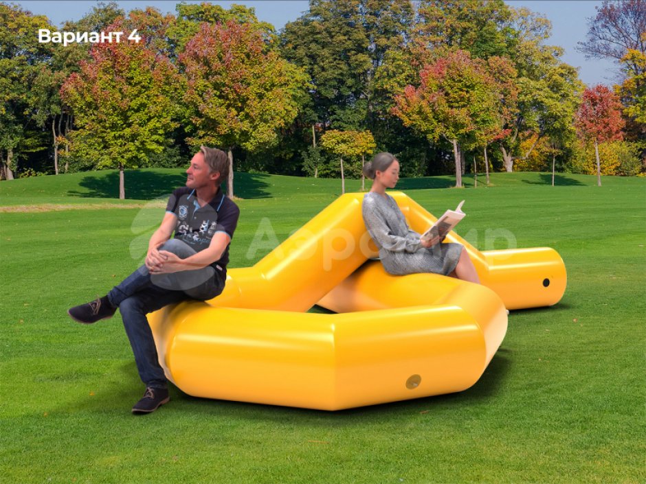 Надувная скамейка Петля