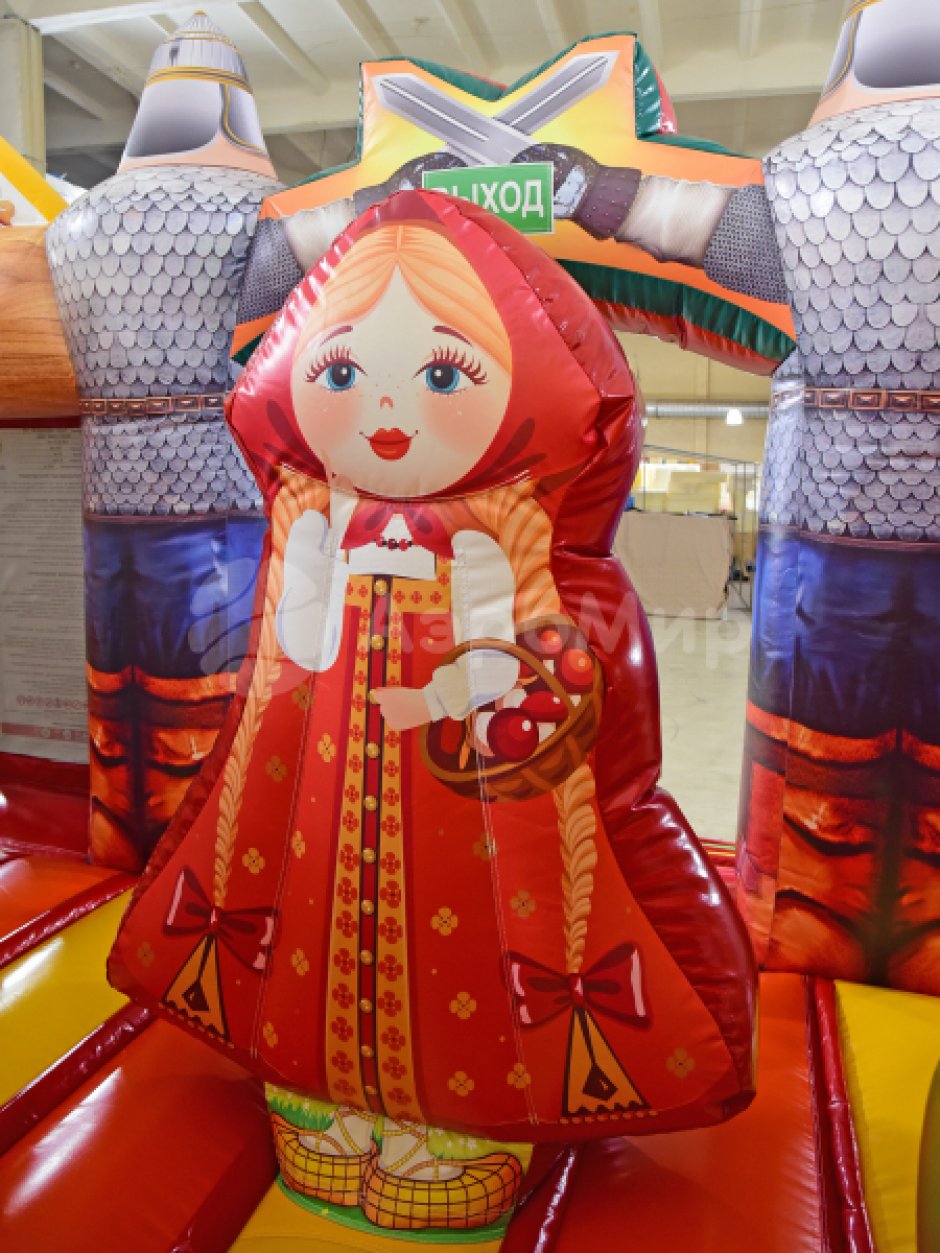 Надувной батут Сказка — авторские надувные батуты на 30 м²