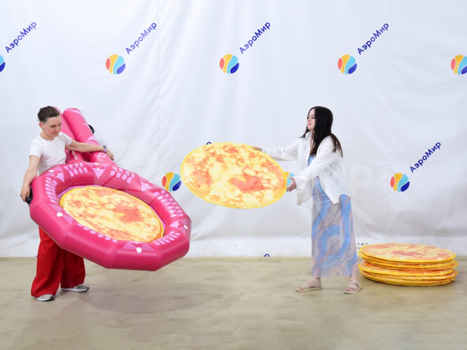 Командная забава — лови сковородкой