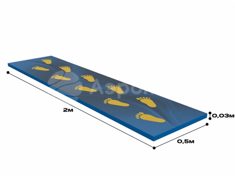 Мягкий модуль «Следочки»