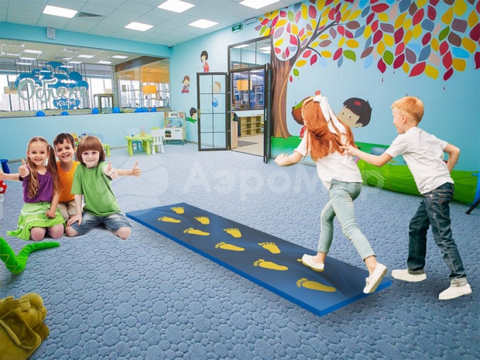 Мягкий модуль «Следочки»