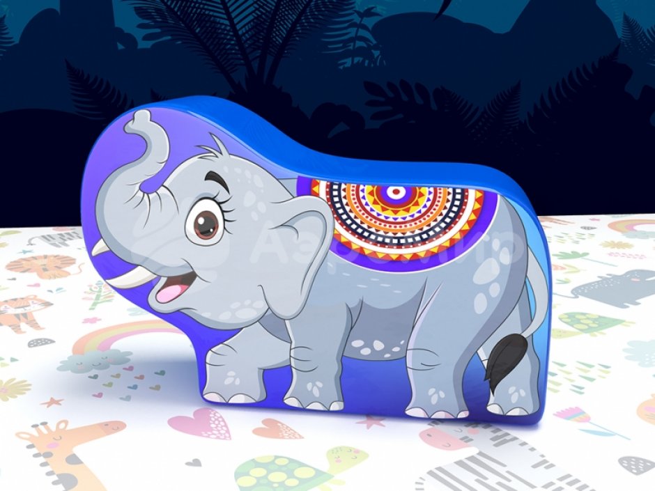 Мягкая фигура-кресло «Слоник»