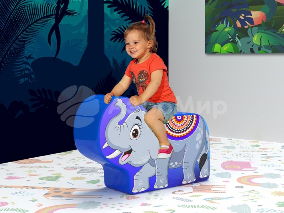 Мягкая фигура-кресло «Слоник»