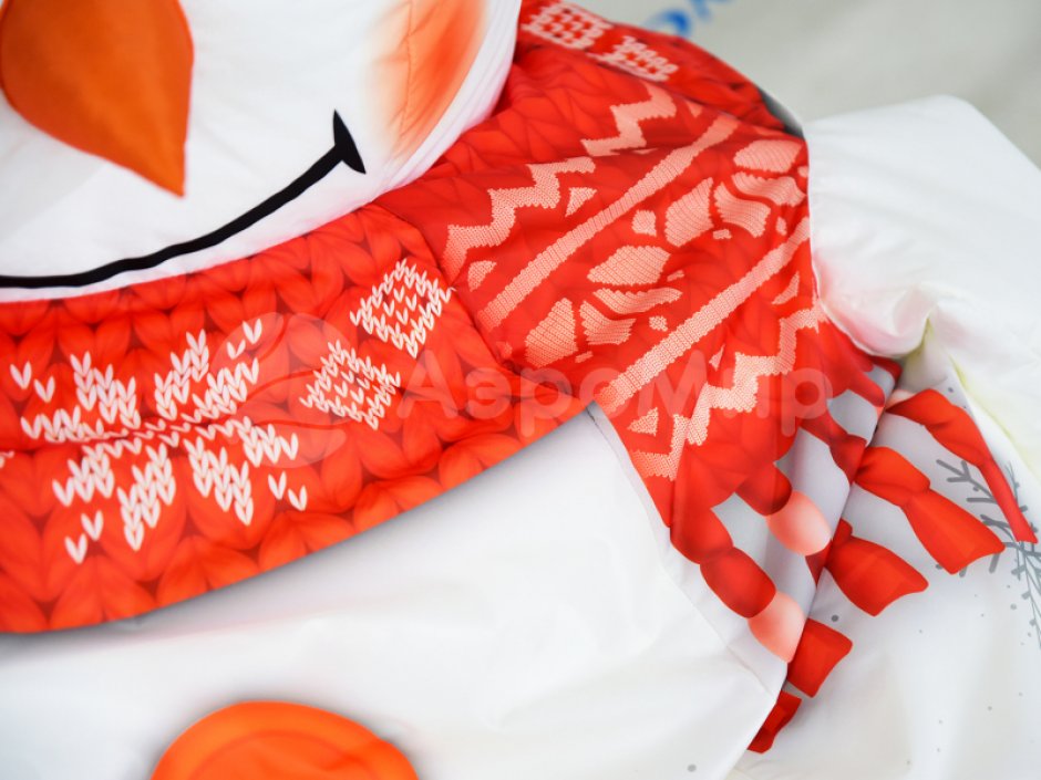 Новогоднее кресло-мешок «Снеговик»