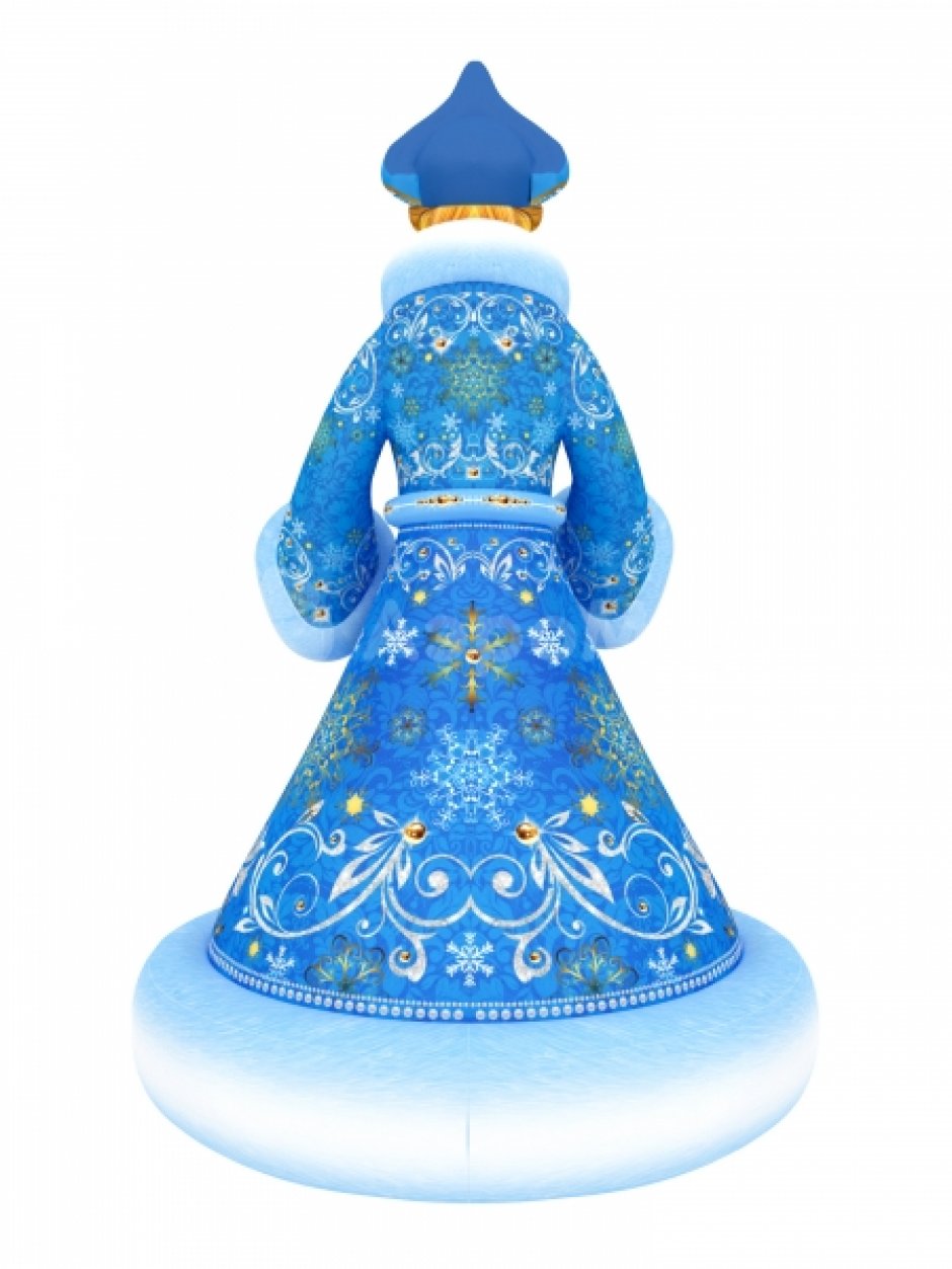 Надувная Снегурочка премиум 2.0